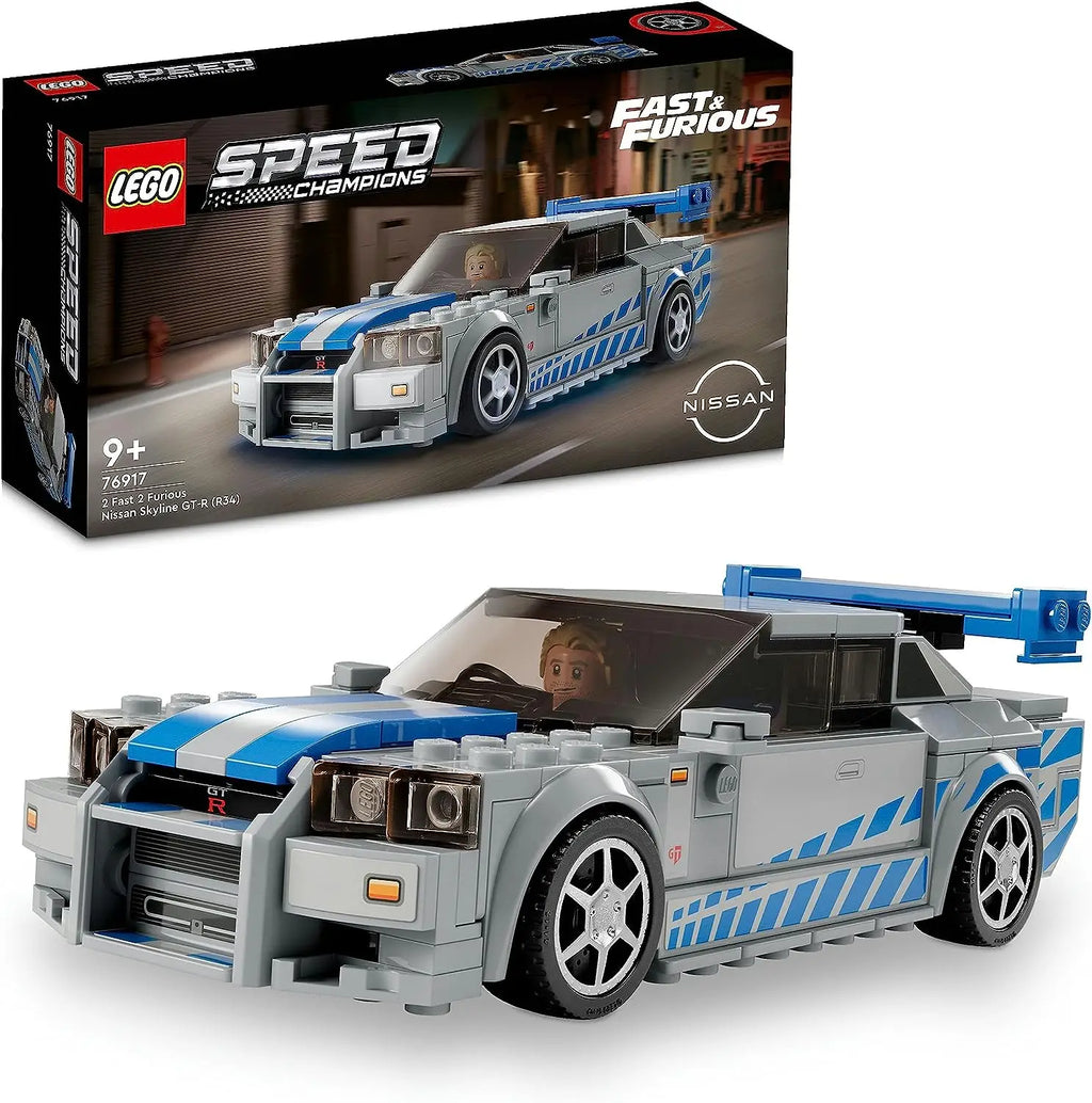 LEGO- Voiture Nissan Skyline GT-R (R34) 2 Fast 2 Furious