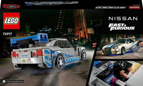 LEGO- Voiture Nissan Skyline GT-R (R34) 2 Fast 2 Furious