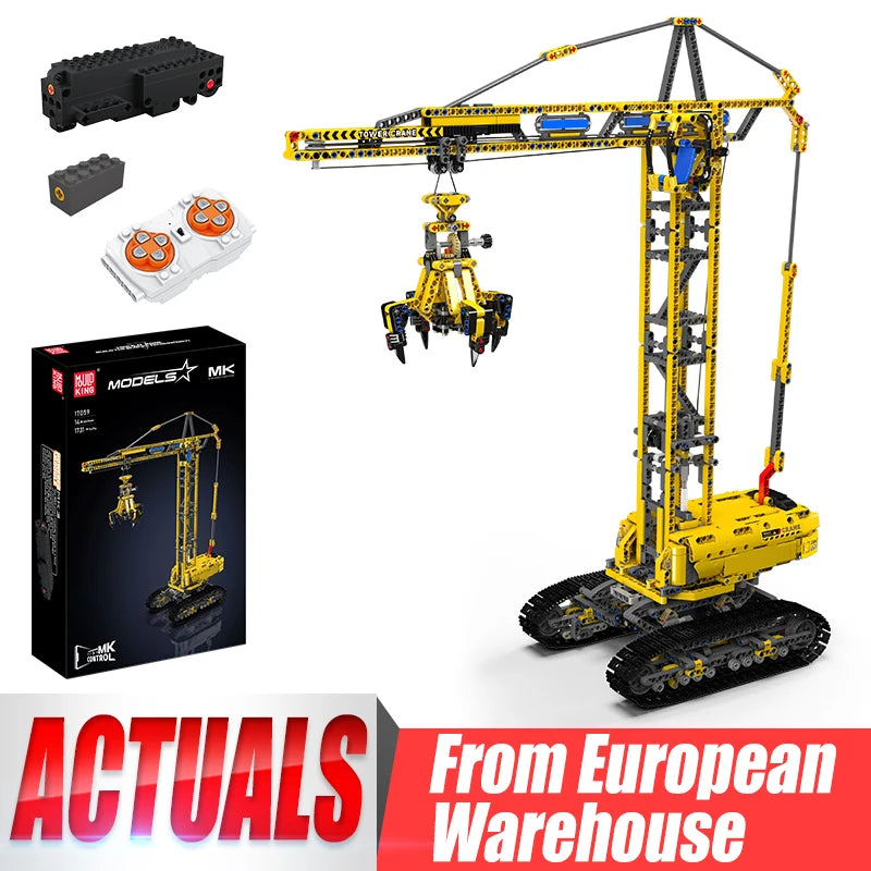 Mould King ruck Toys APP&RC Crawler Crane