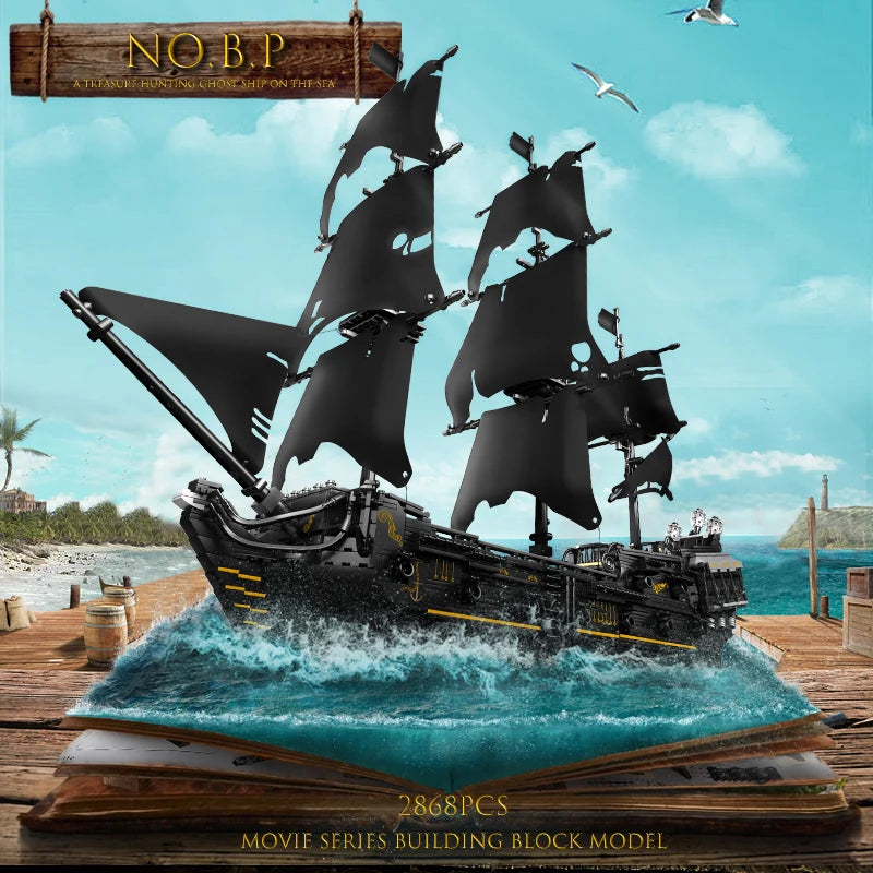 Mould King Movie The MOC Black Pearl Pirate