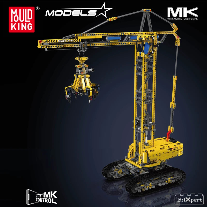 Mould King ruck Toys APP&RC Crawler Crane