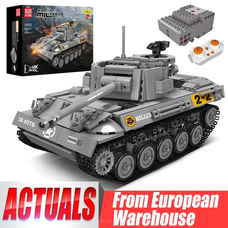 Mould King Tank Control M18 Tank Destroyer