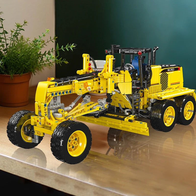 Mould King Car Toys The GDG55-6 Motor Grader