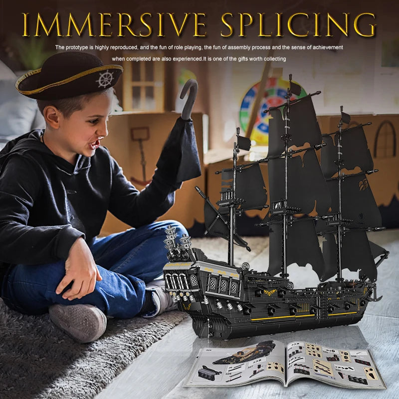 Mould King Movie The MOC Black Pearl Pirate