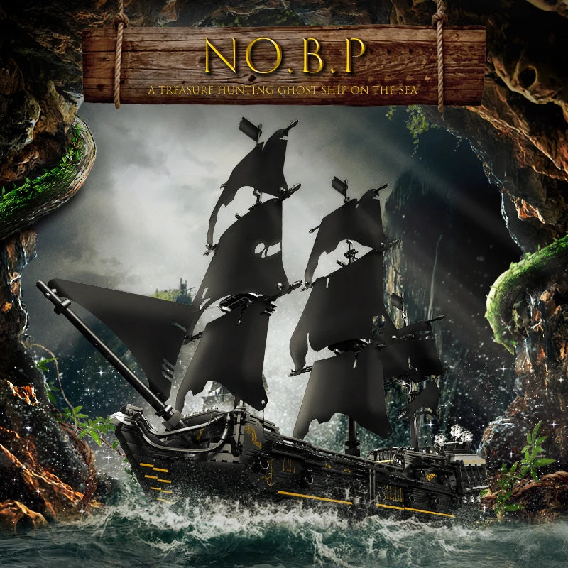 Mould King Movie The MOC Black Pearl Pirate