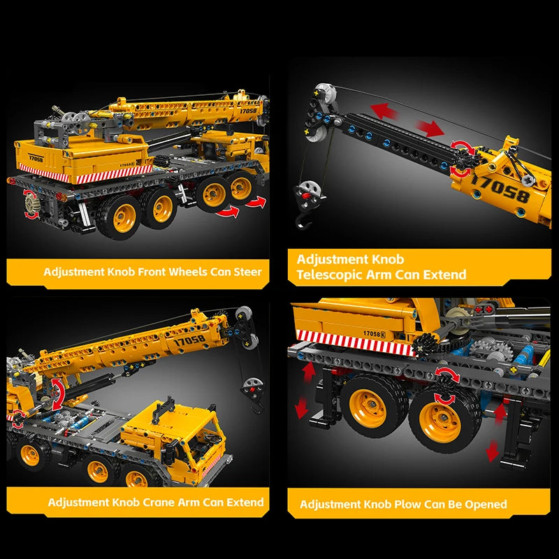 Mould King Technical Car Building Block Mechanical