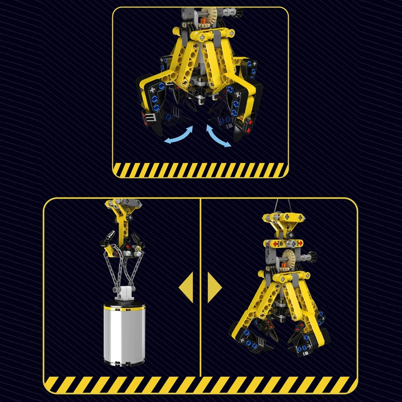Mould King ruck Toys APP&RC Crawler Crane