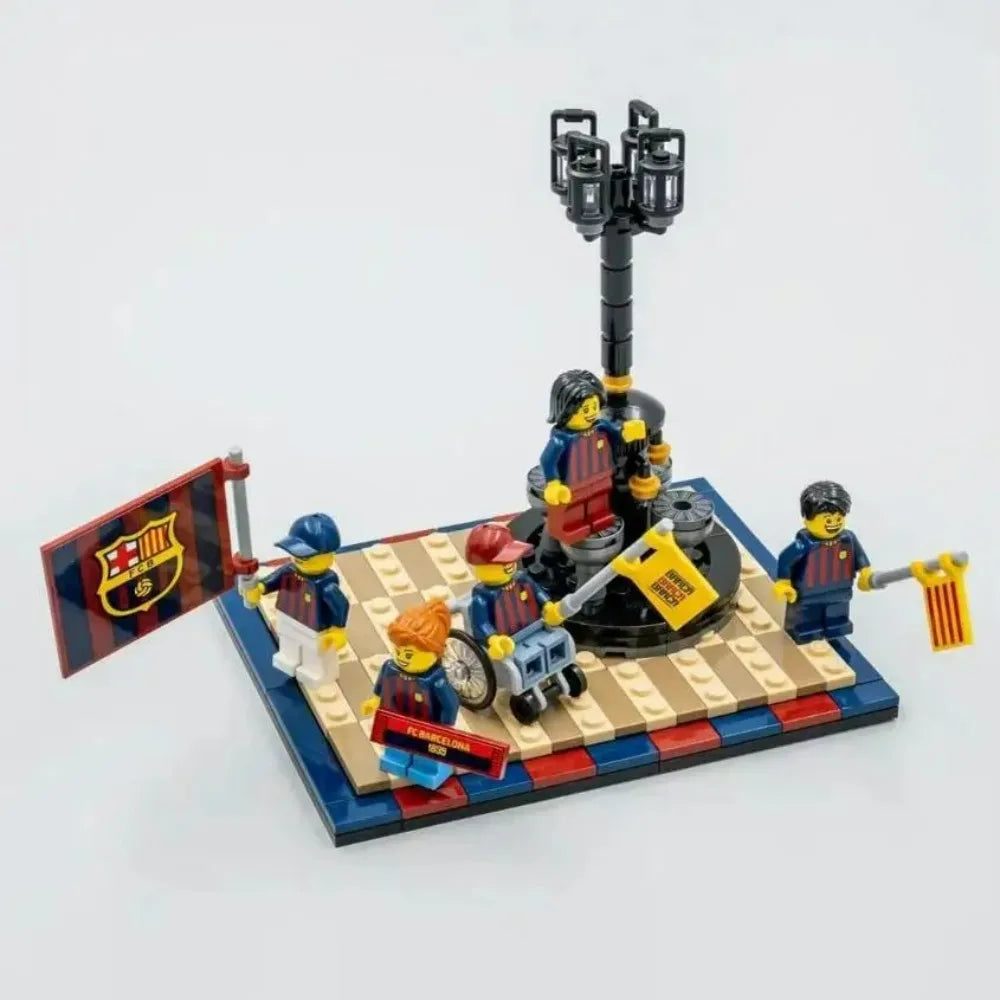 LEGO FC Barcelona Celebration with 4 Minifigures