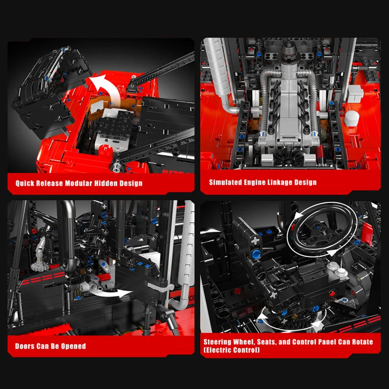 Mould King Truck Building Block