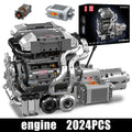 Mould King The Motorized Supercar W16 Engine + Transmission