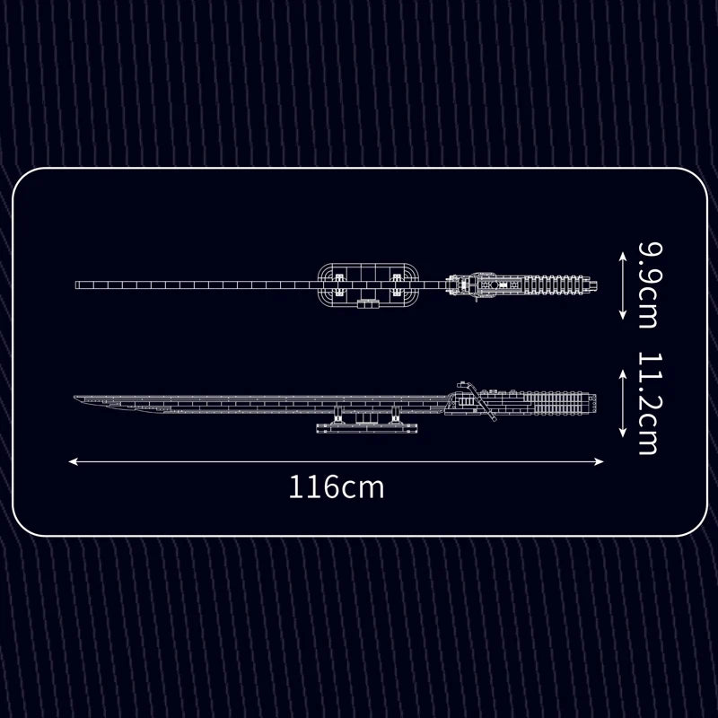Mould King Star Plan Toys The Darksaber