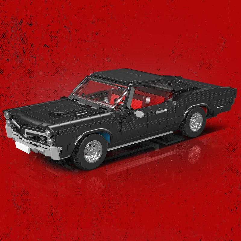 Mould King Technical Car Black GTO Racing