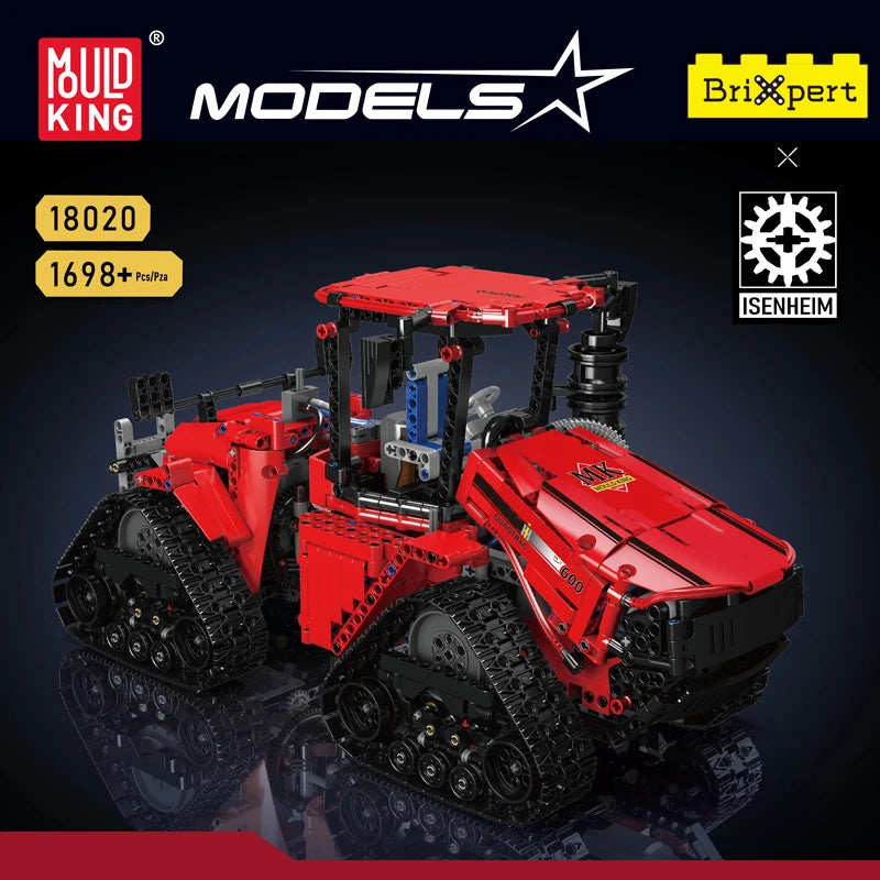 Mould King  MOC-35270 APP&RC Pneumatic Crawler Tractor
