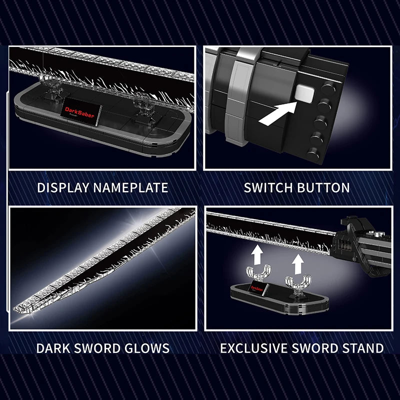 Mould King Star Plan Toys The Darksaber