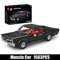 Mould King Technical Car Black GTO Racing