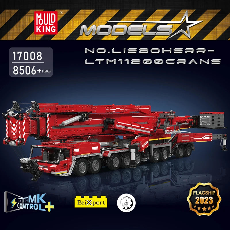 Mould King Technical Car Toys Motorized LTM 11200 Crane Truck