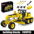 Mould King Car Toys The GDG55-6 Motor Grader