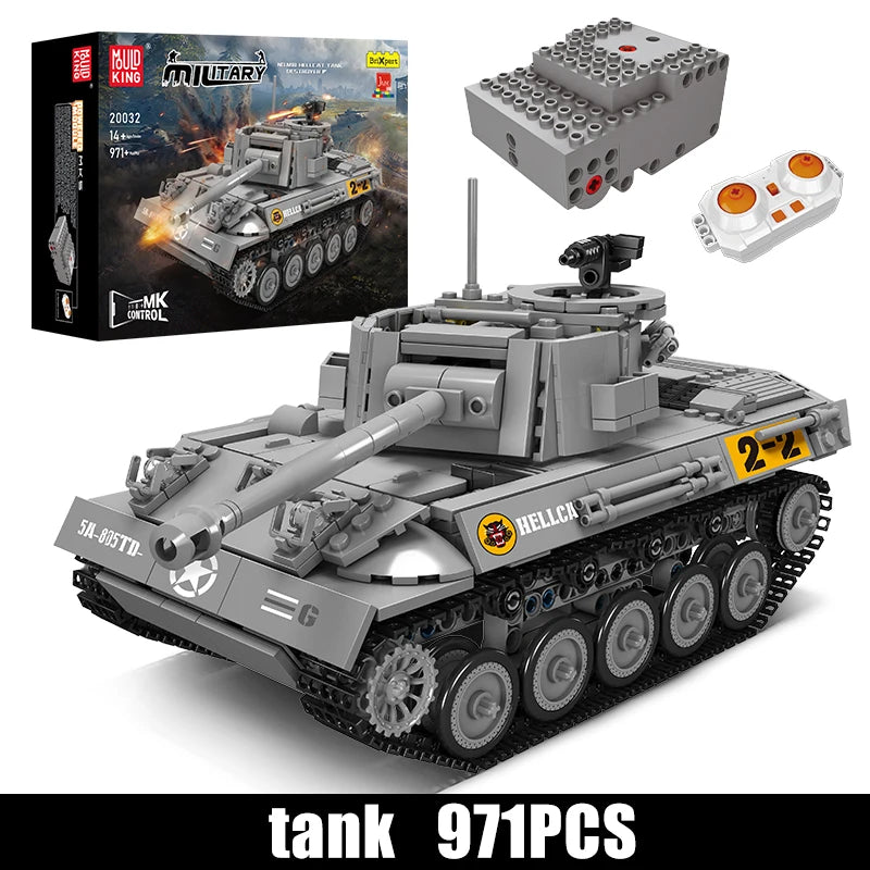 Mould King Tank Control M18 Tank Destroyer