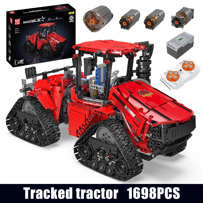 Mould King  MOC-35270 APP&RC Pneumatic Crawler Tractor