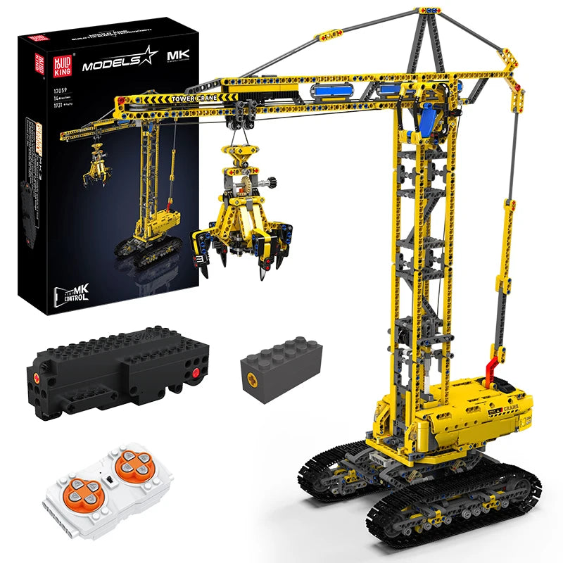 Mould King ruck Toys APP&RC Crawler Crane