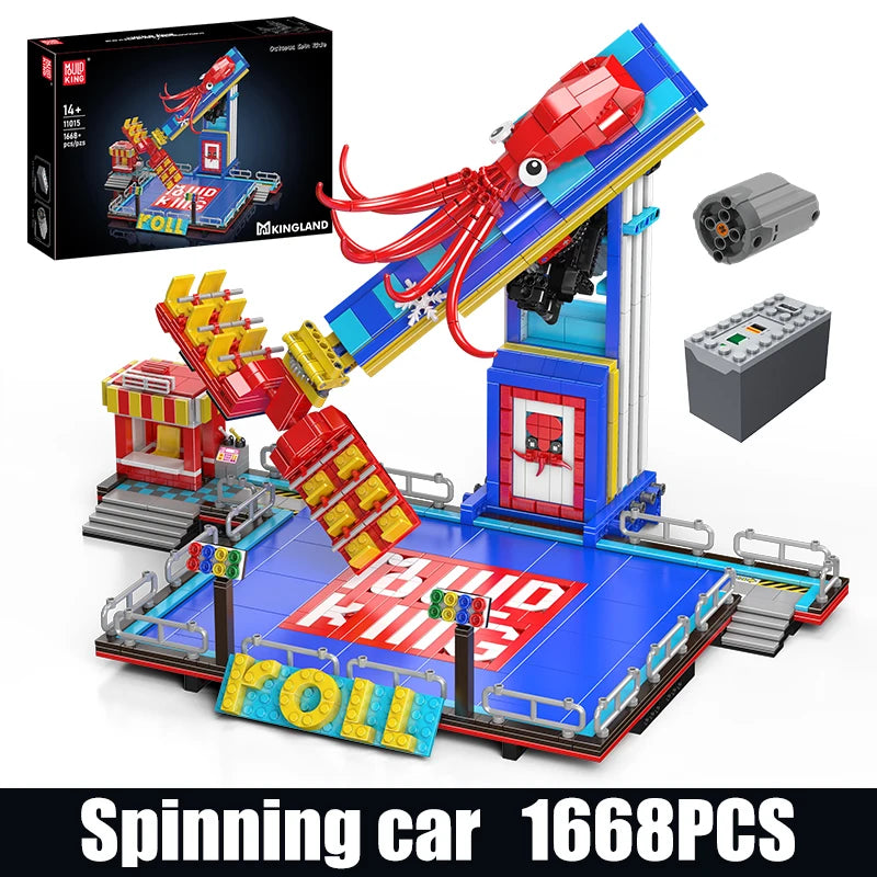 Mould King The Motorized Octopus Spin Ride