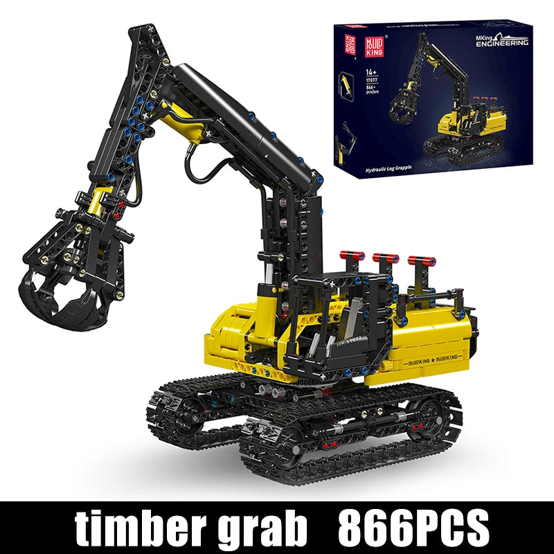 Mould King Toys The Hydraulic Log Grapple