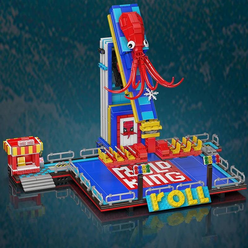 Mould King The Motorized Octopus Spin Ride