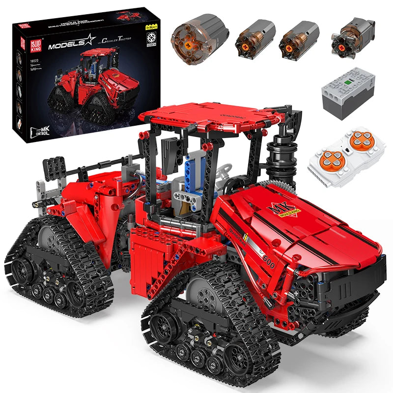Mould King  MOC-35270 APP&RC Pneumatic Crawler Tractor