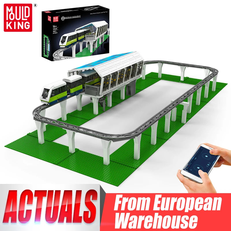Mould King The RC Italian Marconi Express Light Rail
