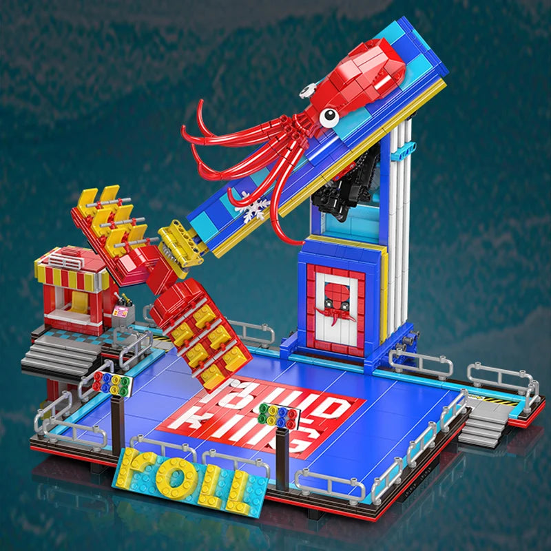 Mould King The Motorized Octopus Spin Ride