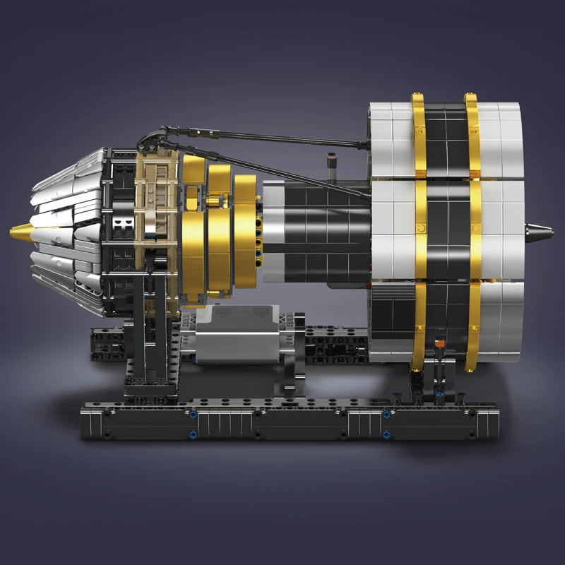 Mould King The Motorized Aircraft Engine