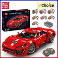 Mould King The APP& RC Red Lyken Sport Racing Car